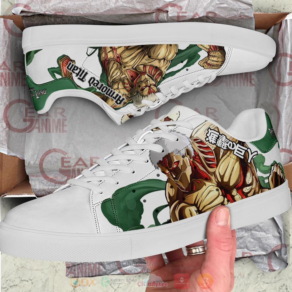 Anime Attack On Titan Armored Titan Skate Sneakers 1