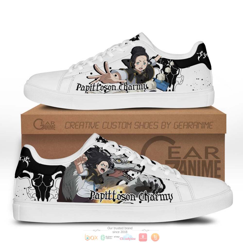 Anime Black Clover Charmy Pappitson Skate Stan Smith Shoes