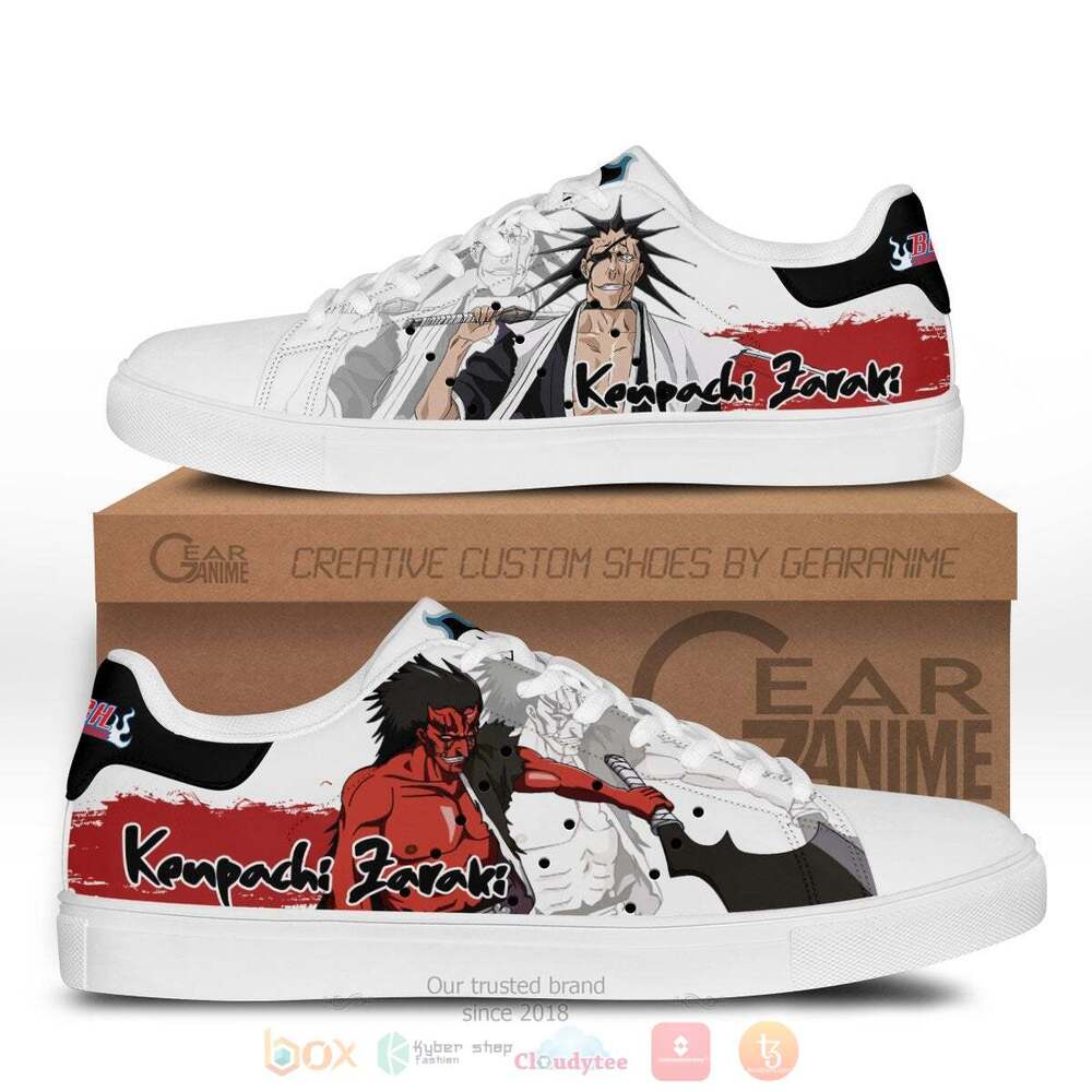 Anime Bleach Kenpachi Zaraki Skate Shoes