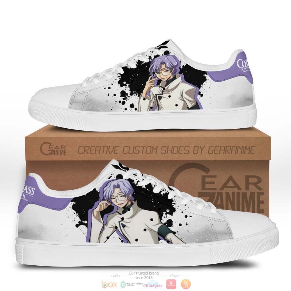 Anime Code Geass Lloyd Asplund Skate Stan Smith Shoes