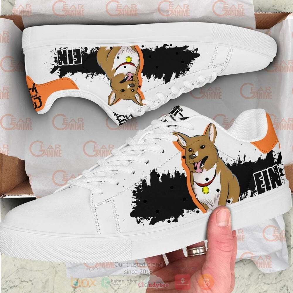 Anime Cowboy Bebop Ein Skate Shoes 1