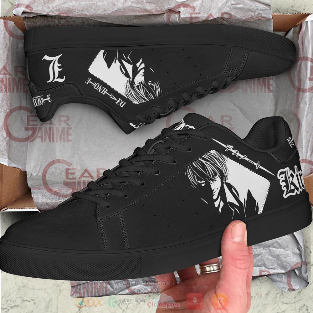 Anime Death Note Light Yagami Skate Shoes 1