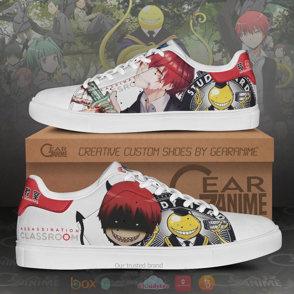 Anime Devil Assassination Classroom Karma Akabane Skate Shoes
