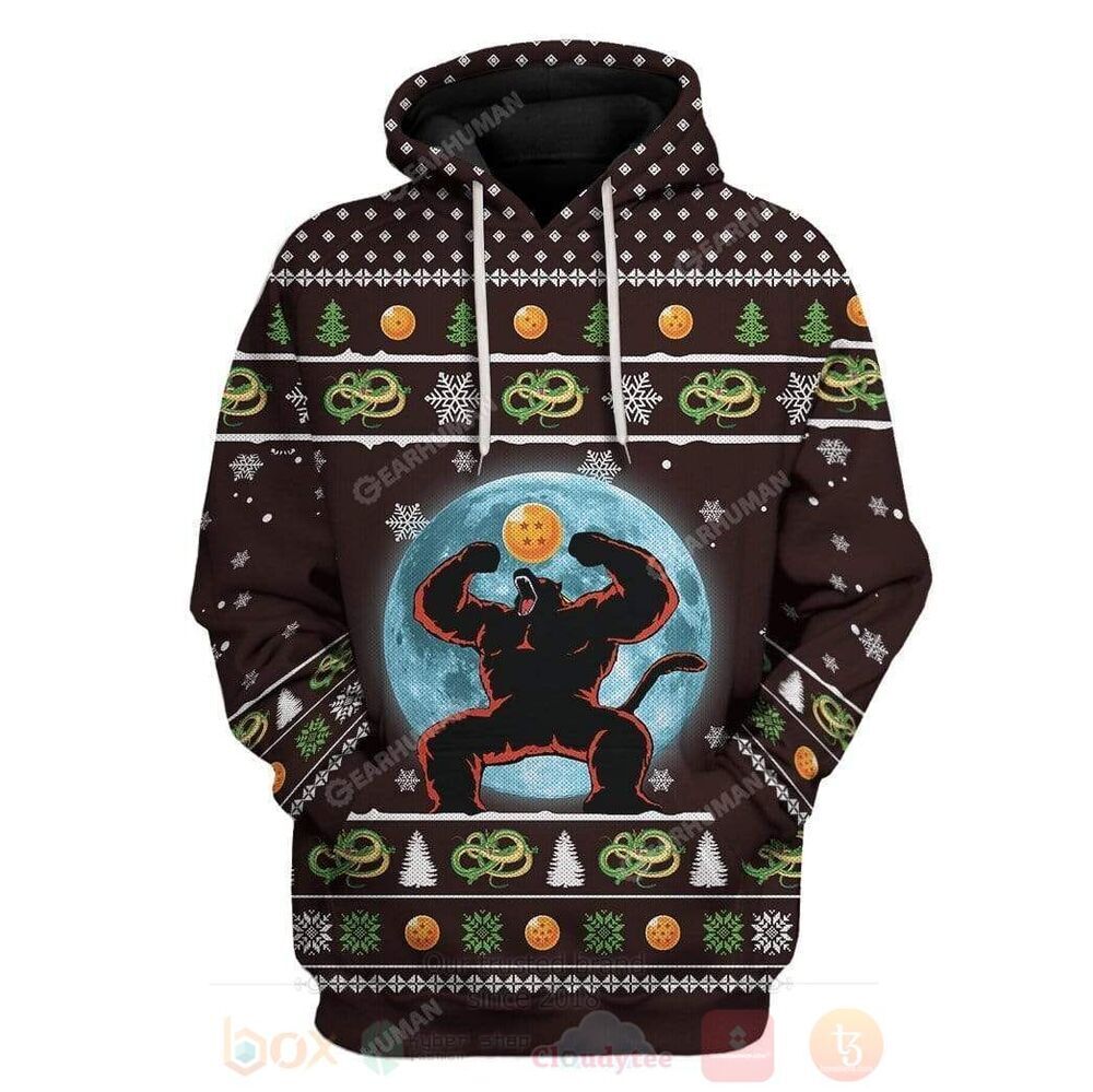 BEST Anime Dragon Ball 3D All Over Print Hoodie 2 Anime Dragon Ball 3D Hoodie