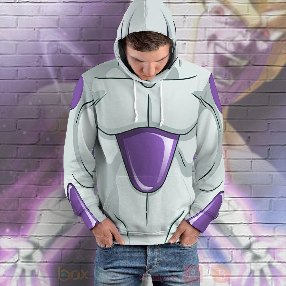BEST Anime Dragon Ball Frieza Custom 3D Hoodie, Zip Hoodie 3 Anime Dragon Ball Frieza 3D Hoodie Zip Hoodie 1 2