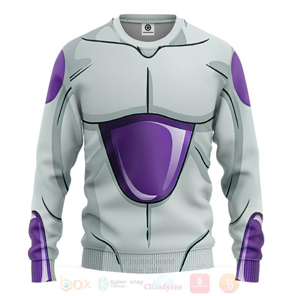 BEST Anime Dragon Ball Frieza Ugly Christmas Sweater 8 Anime Dragon Ball Frieza Sweater