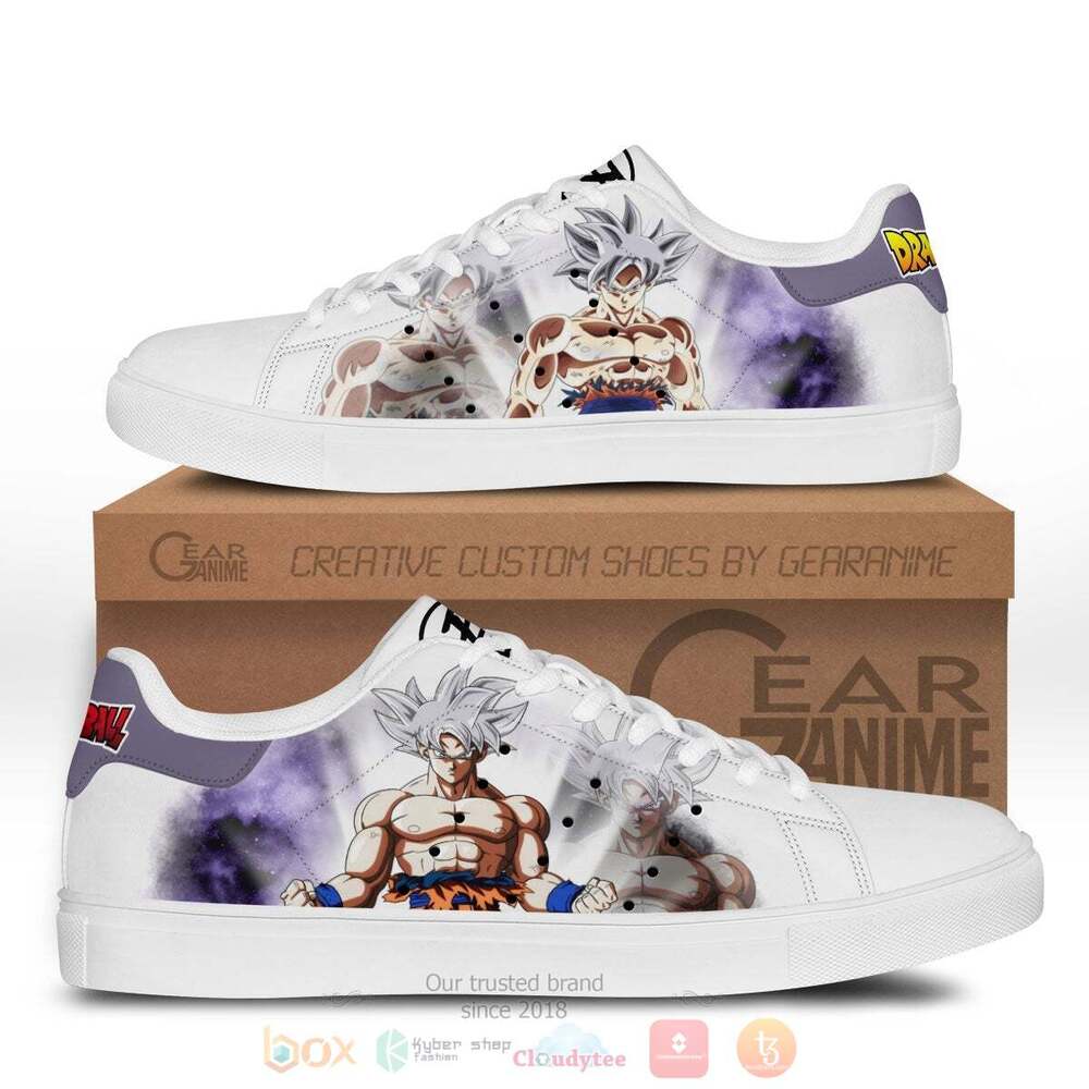 Anime Dragon Ball Goku Ultra Instinct Skate Shoes