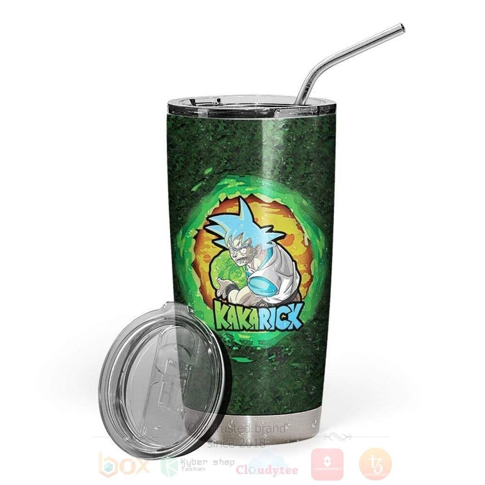 BEST Anime Dragon Ball Kakarick Goku Rick Custom Tumbler 9 Anime Dragon Ball Kakarick Goku Rick Custom Tumbler