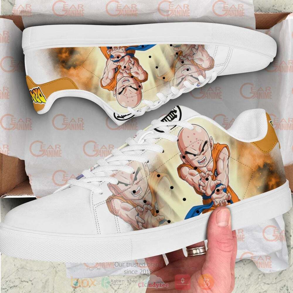 Anime Dragon Ball Krillin Skate Shoes 1