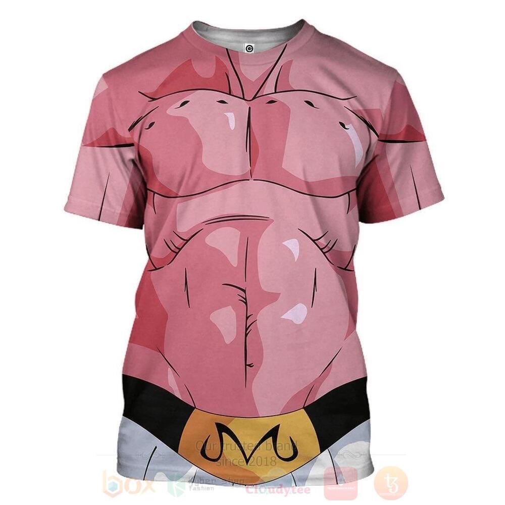 BEST Anime Dragon Ball Majin Boo 3D All Print Hoodie, Shirt 3 Anime Dragon Ball Majin Boo 3d Hoodie Shirt 1 2