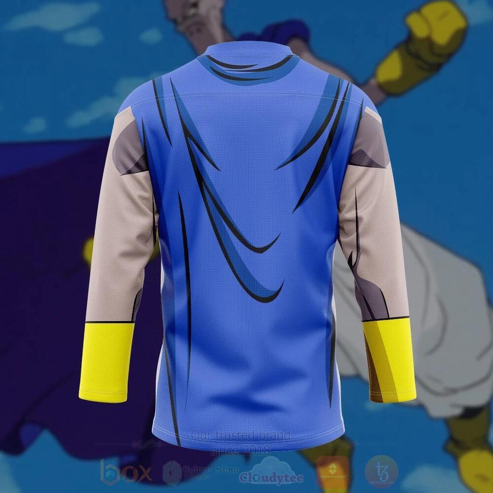 BEST Anime Dragon Ball Majin Boo Jersey Hockey 3 Anime Dragon Ball Majin Boo Hockey Jersey 1 2