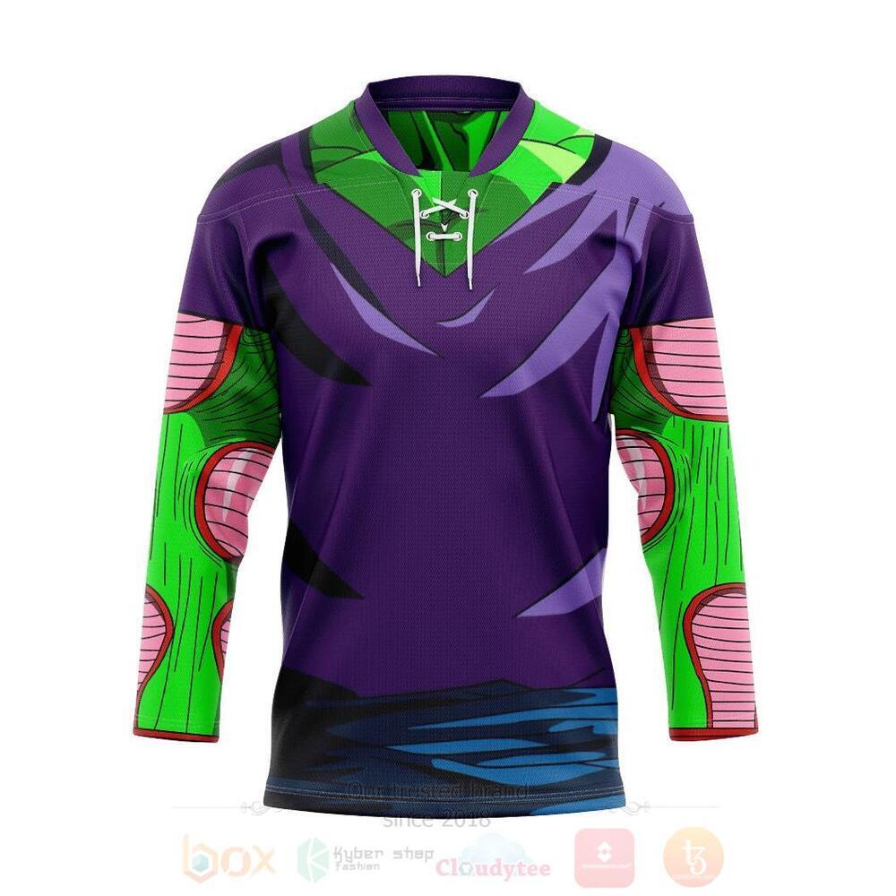 Anime Dragon Ball Piccolo Hockey Jersey
