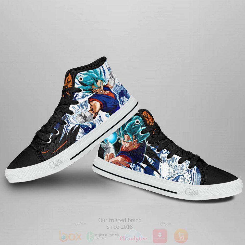 BEST Anime Dragon Ball Vegito High Top Shoes 3 Anime Dragon Ball Vegito High Top Canvas Shoes 1 2