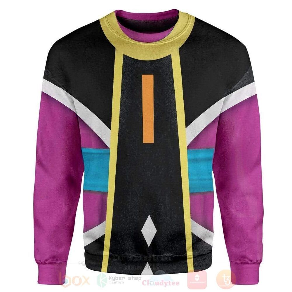 BEST Anime Dragon Ball Whis The Angel 3D All Print Hoodie, Shirt 2 Anime Dragon Ball Whis The Angel 3D Hoodie Shirt 1