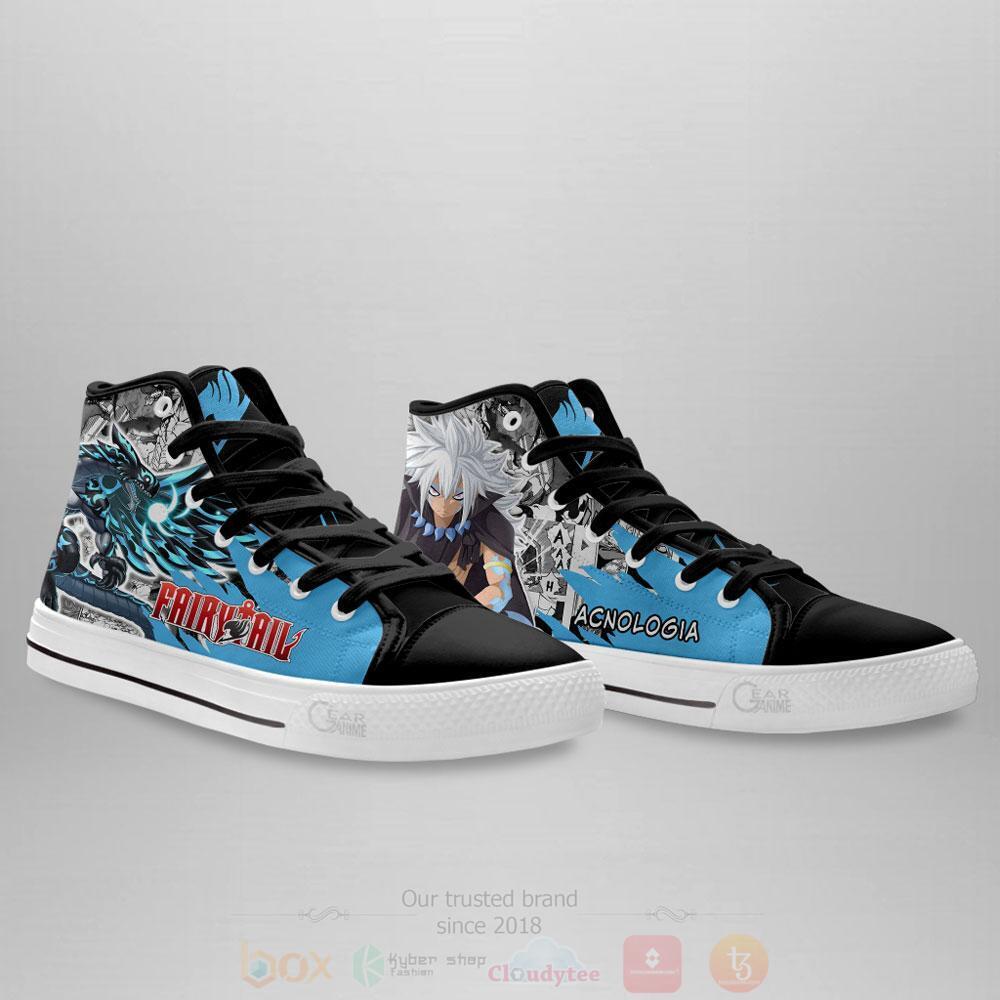 BEST Anime Fairy Tail Acnologia High Top Shoes 4 Anime Fairy Tail Acnologia High Top Canvas Shoes 1 2 3