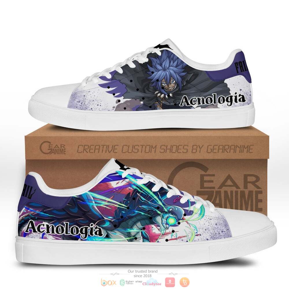Anime Fairy Tail Acnologia Skate Stan Smith Shoes