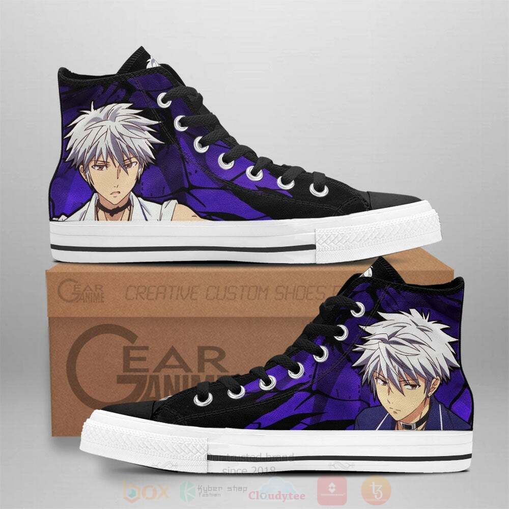 Anime Fruit Basket Hatsuharu Souma High Top Canvas Shoes