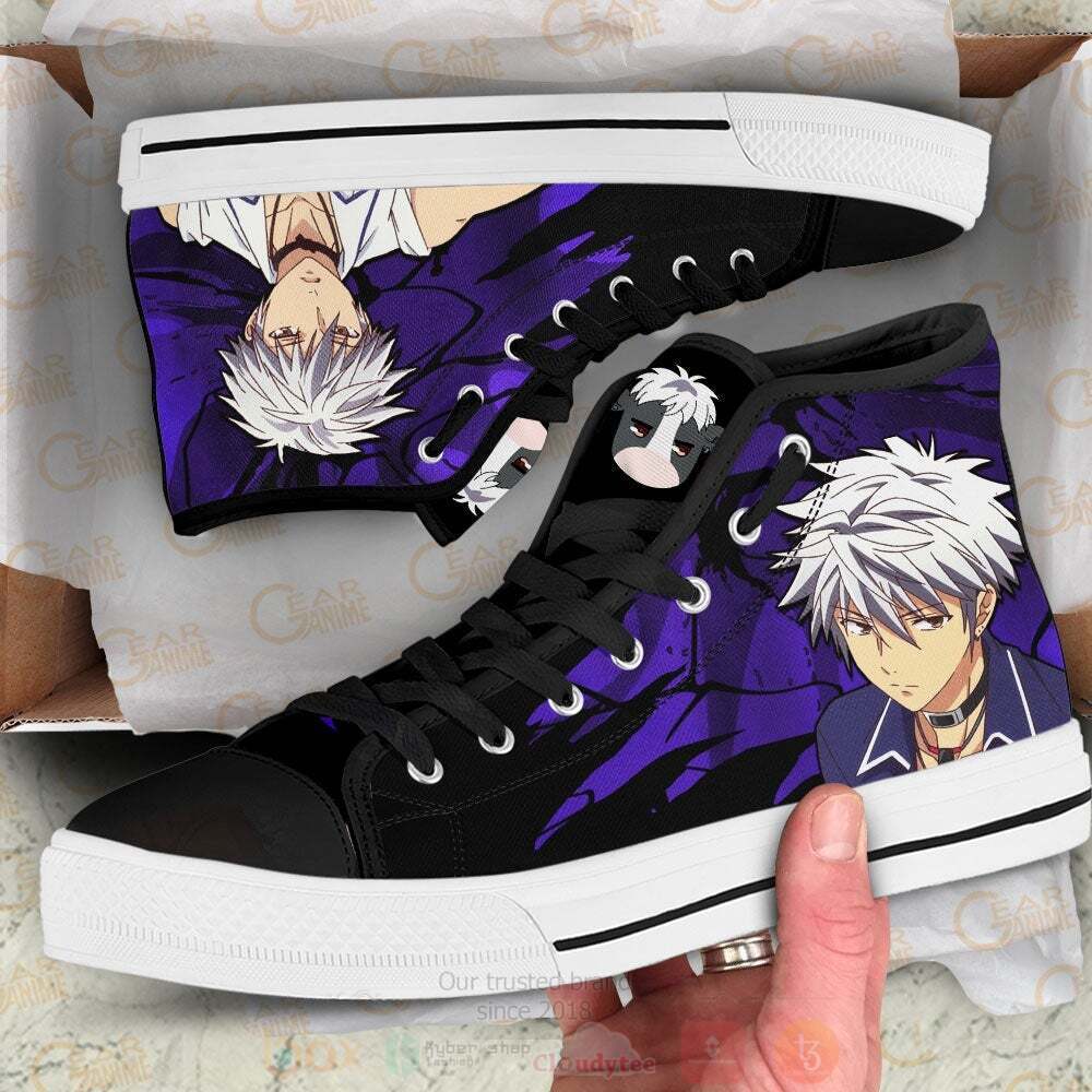 Anime Fruit Basket Hatsuharu Souma High Top Canvas Shoes 1