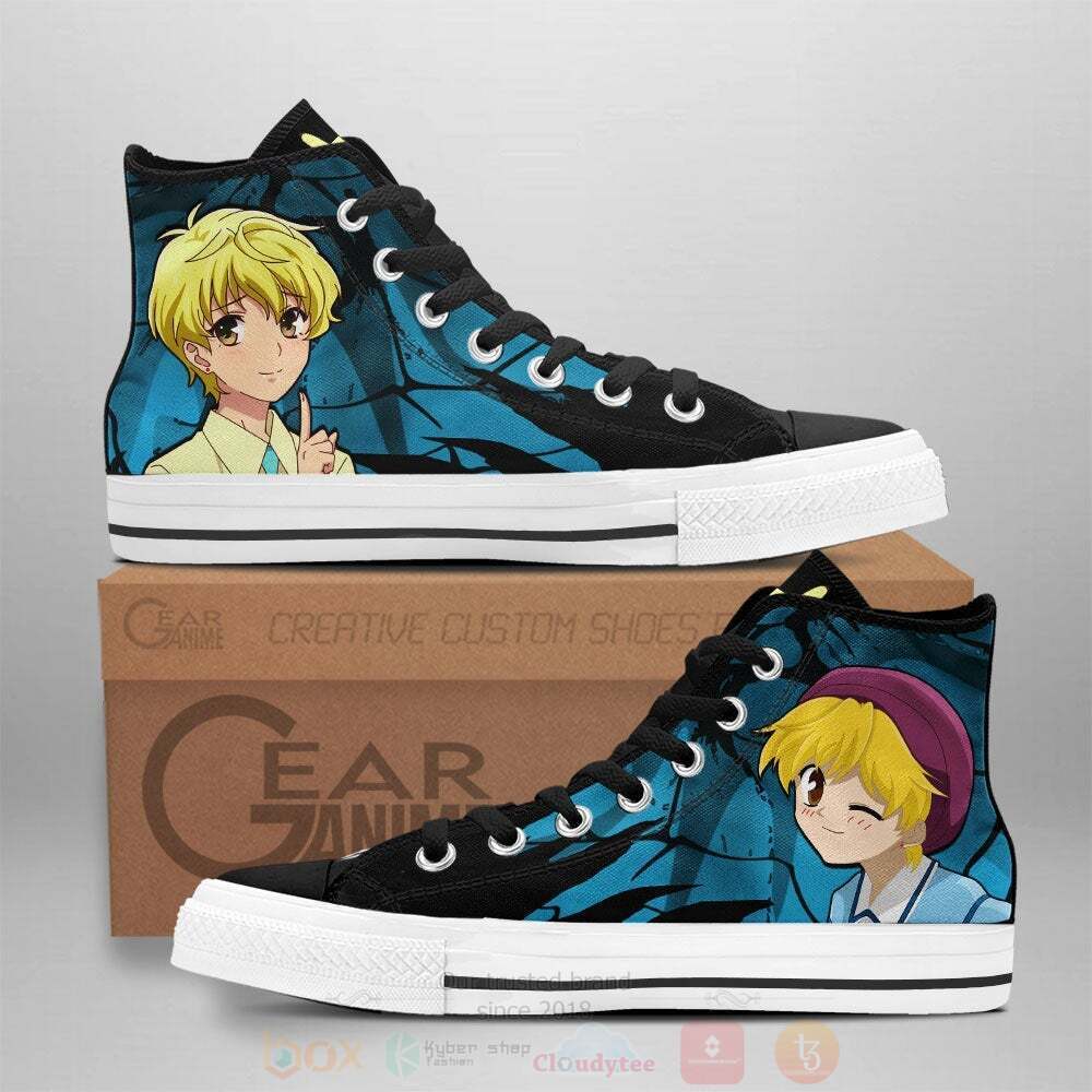 Anime Fruit Basket Momiji Souma High Top Canvas Shoes