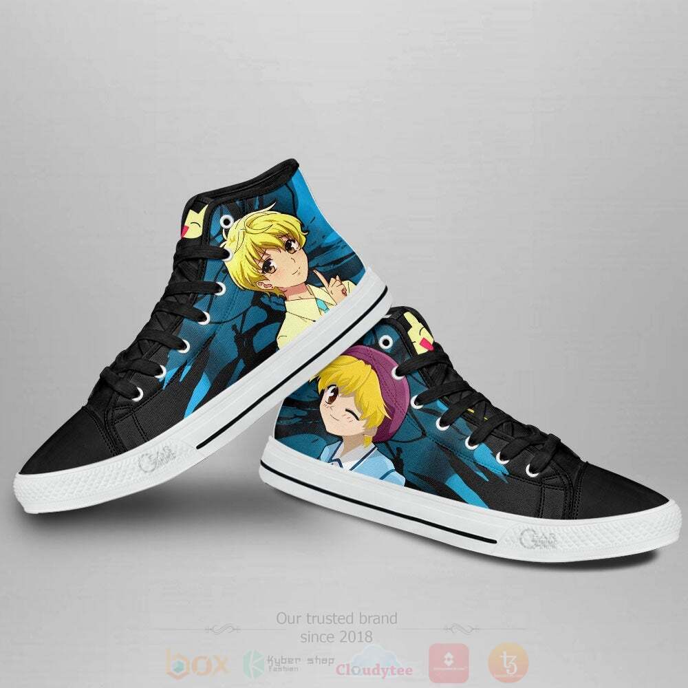 BEST Anime Fruit Basket Momiji Souma High Top Shoes 3 Anime Fruit Basket Momiji Souma High Top Canvas Shoes 1 2