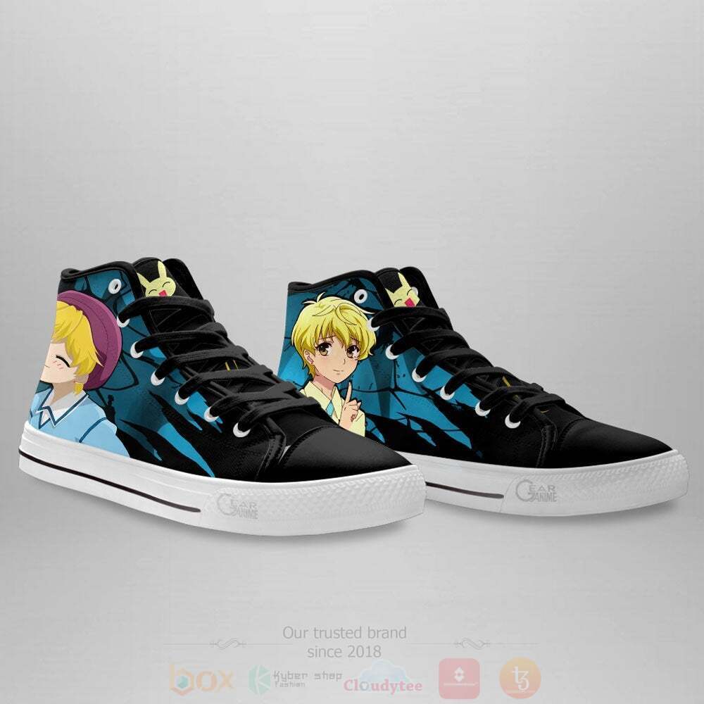 BEST Anime Fruit Basket Momiji Souma High Top Shoes 4 Anime Fruit Basket Momiji Souma High Top Canvas Shoes 1 2 3