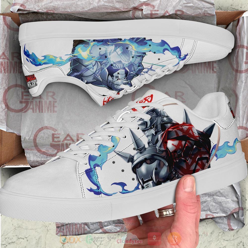 Anime Fullmetal Alchemist Alphonse Elric Skate Shoes 1