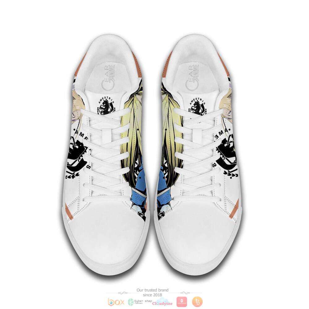 Anime Fullmetal Alchemist Olivier Mira Armstrong Skate Stan Smith Shoes 1 2 3