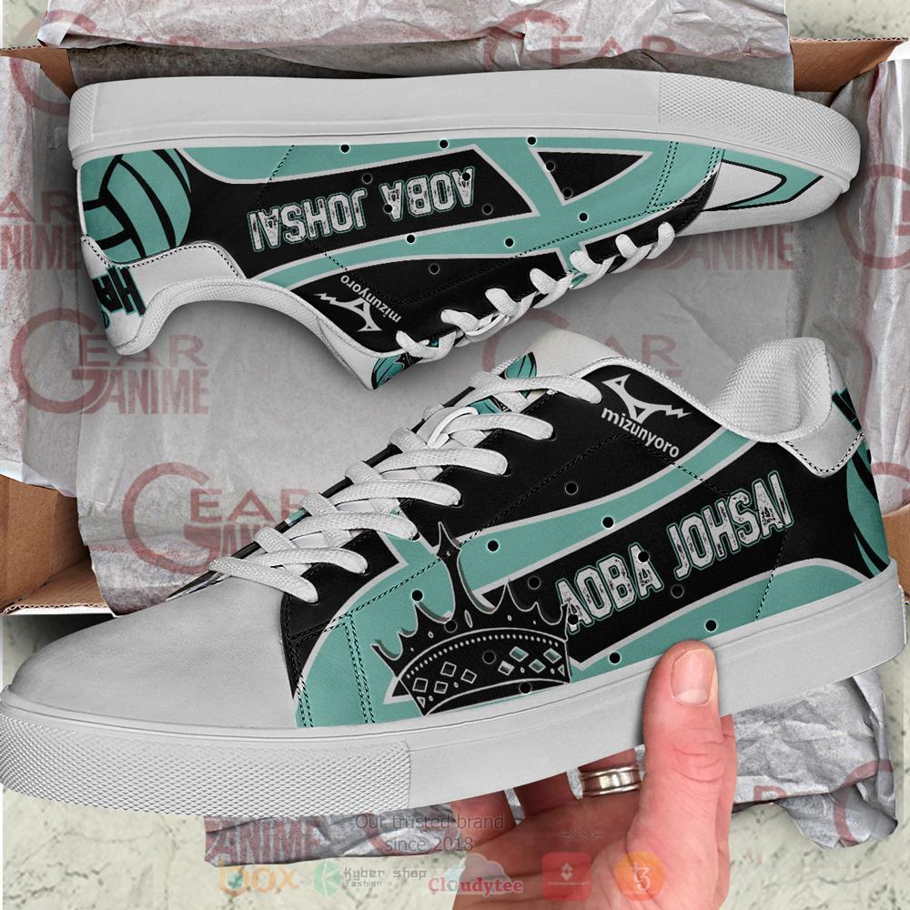 Anime Haikyuu Aoba Johsai High Skate Shoes 1