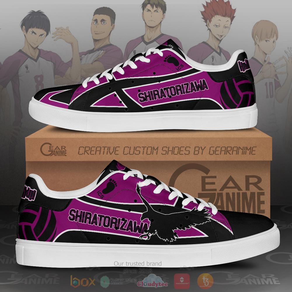 Anime Haikyuu Shiratorizawa Academy Skate Shoes