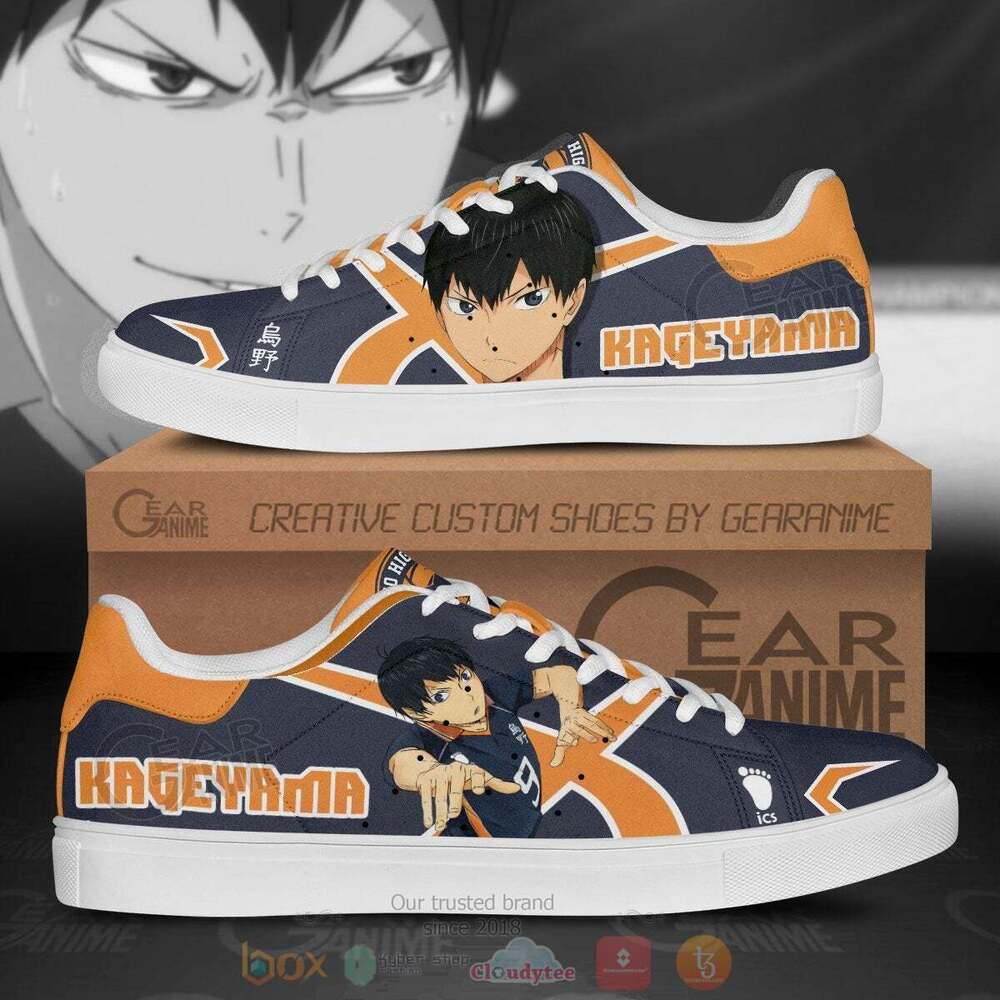 Anime Haikyuu Tobio Kageyama Skate Shoes