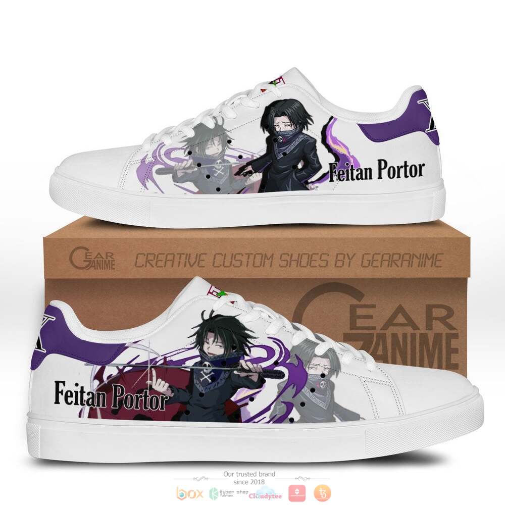 Anime Hunter X Hunter Feitan Portor Skate Stan Smith Shoes
