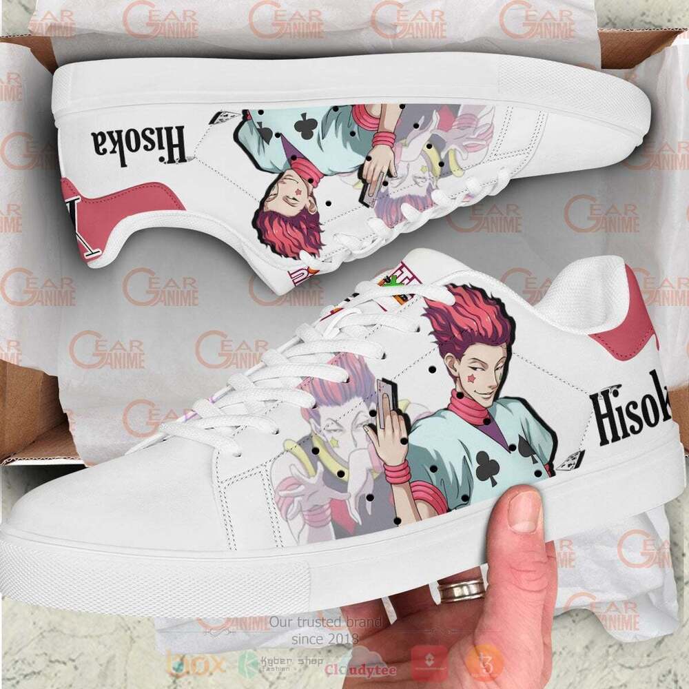 Anime Hunter X Hunter Hisoka Morow Skate Shoes 1