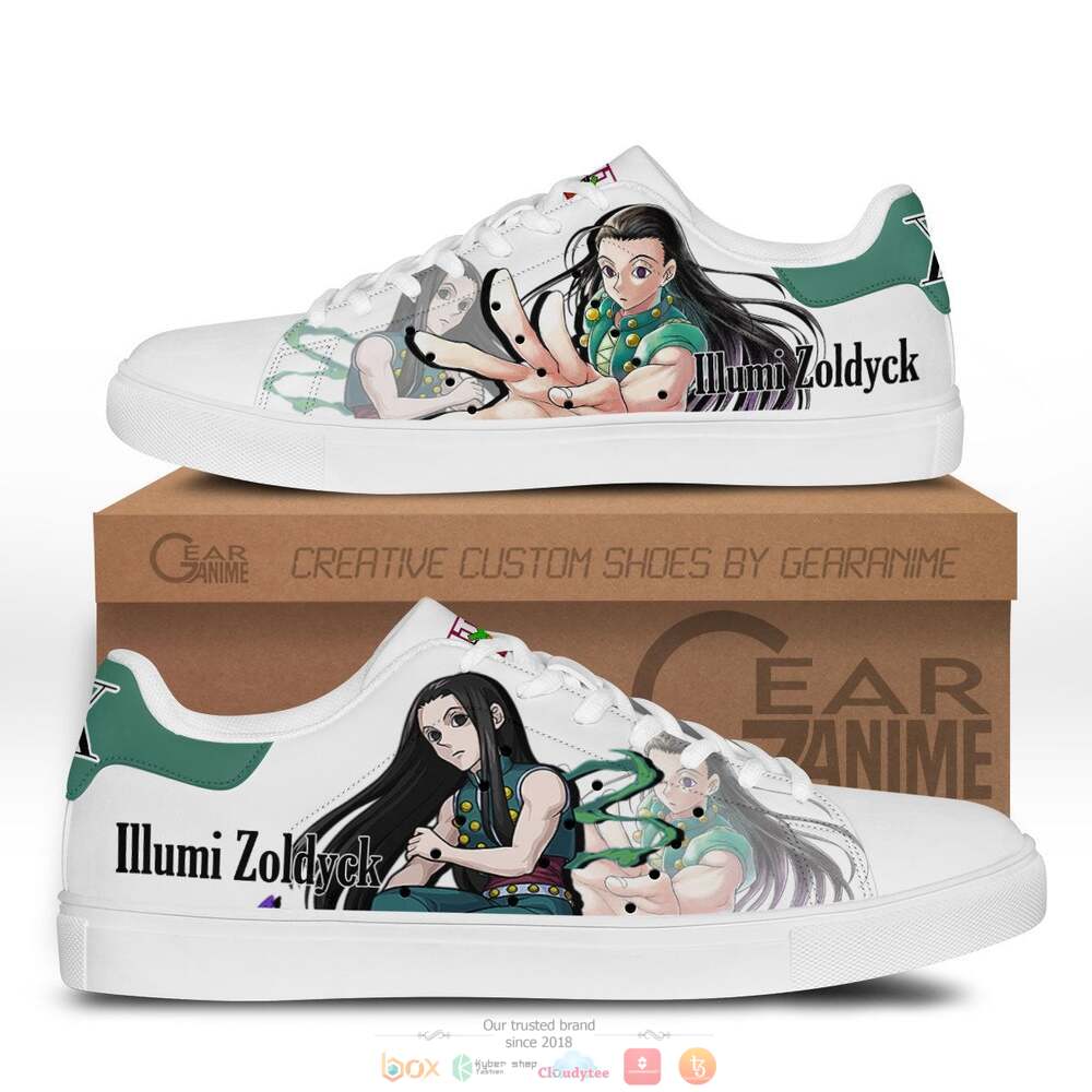Anime Hunter X Hunter Illumi Zoldyck Skate Stan Smith Shoes
