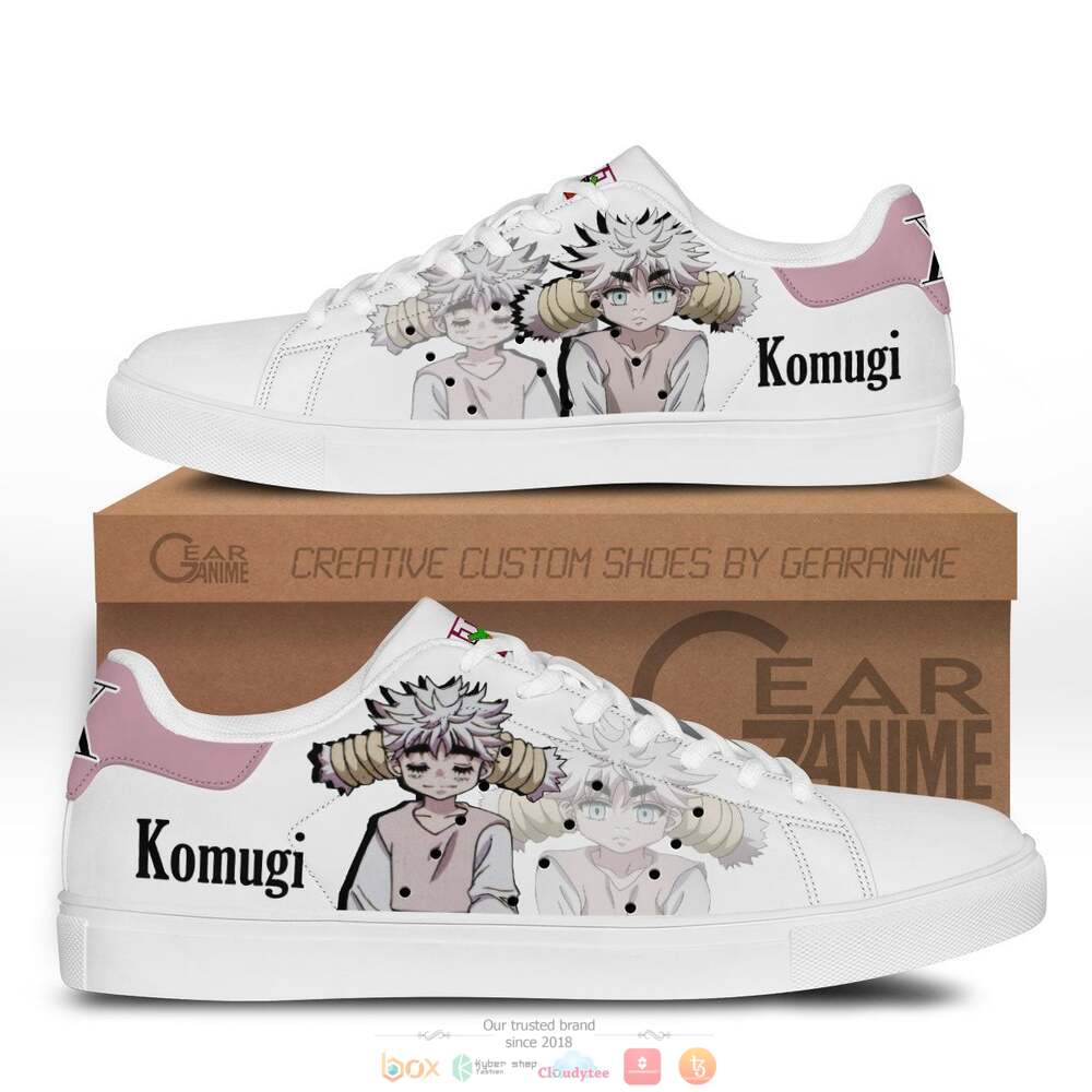 Anime Hunter X Hunter Komugi Skate Stan Smith Shoes