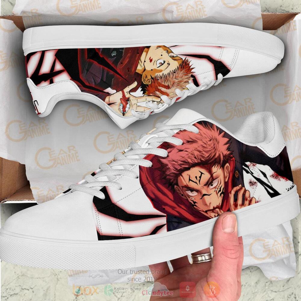 Anime Jujutsu Kaisen Itadori Yuuji Skate Shoes 1