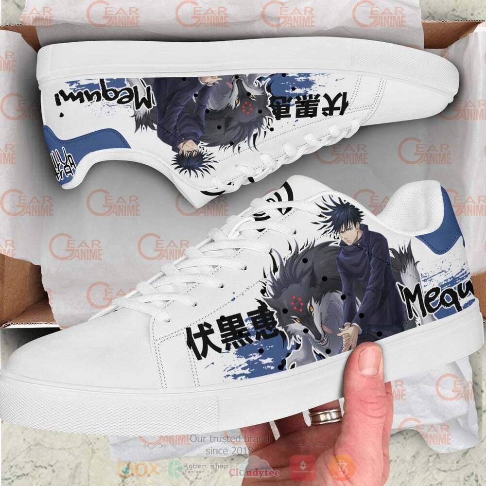 Anime Jujutsu Kaisen Megumi Fushiguro Skate Shoes 1