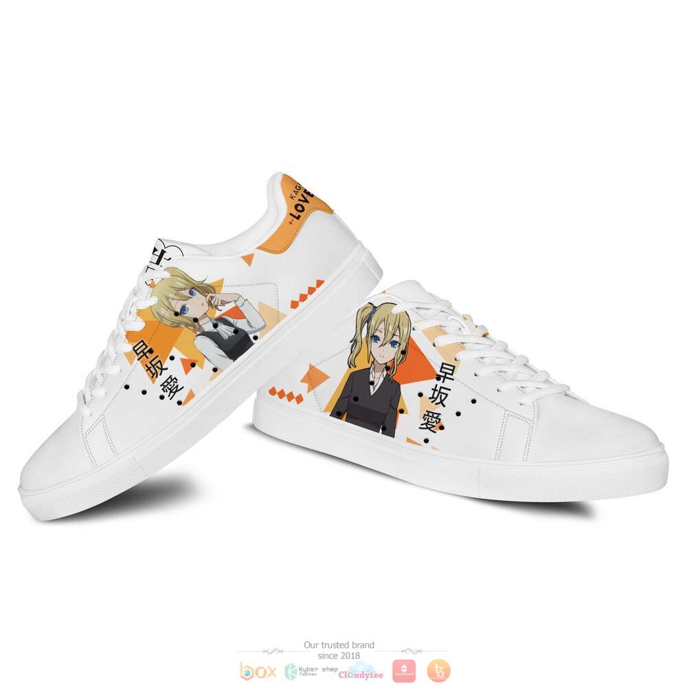 Anime Kaguya sama Love Is War Ai Hayasaka Skate Stan Smith Shoes 1 2