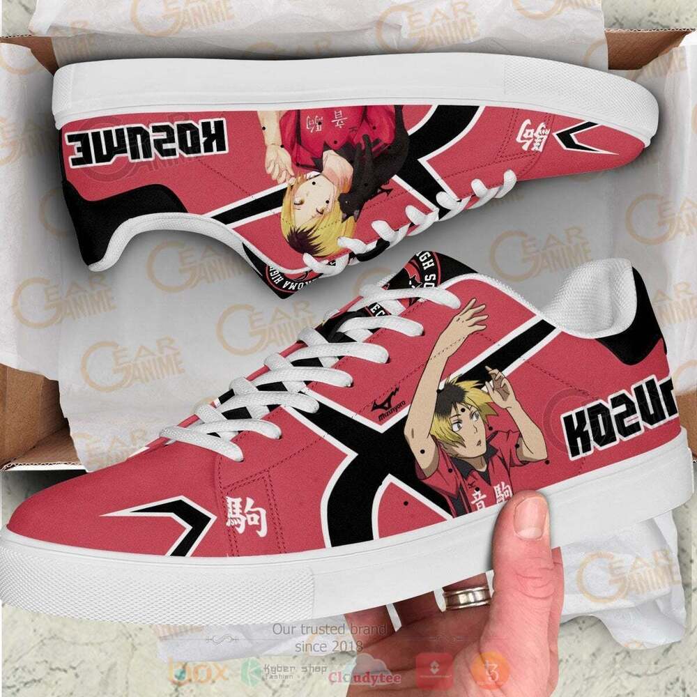 Anime Kenma Kozume Skate Shoes 1