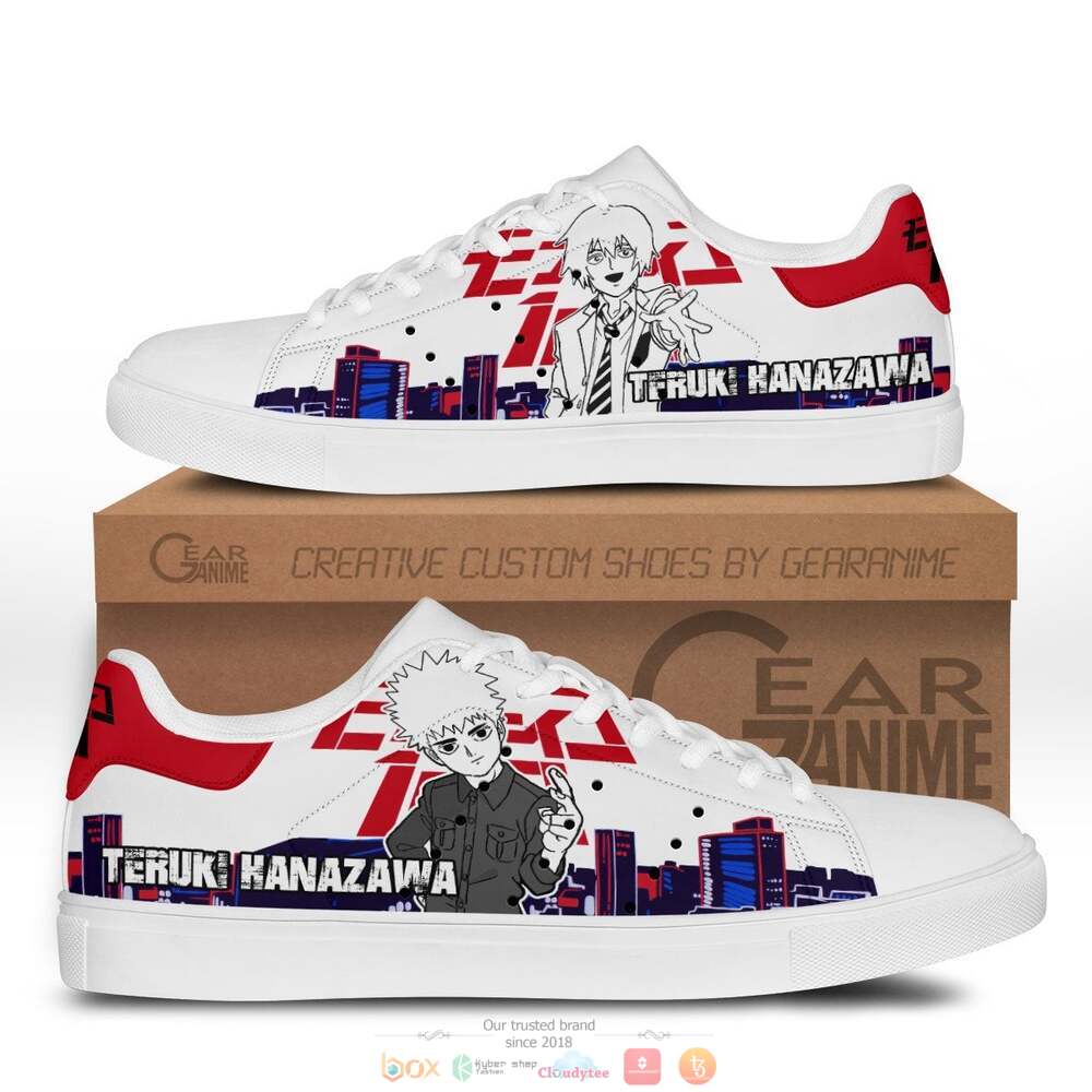 Anime Mob Psycho 100 Teruki Hanazawa Skate Stan Smith Shoes