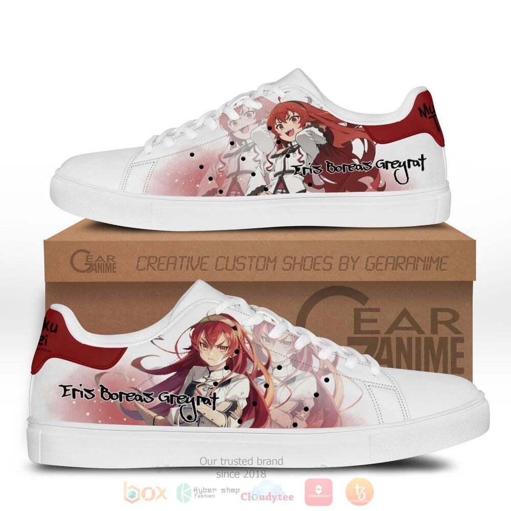 Anime Mushoku Tensei Eris Boreas Greyrat Skate Shoes
