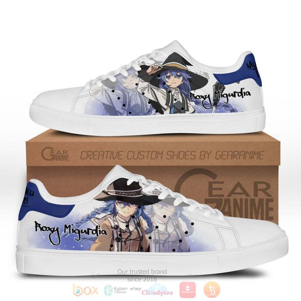 Anime Mushoku Tensei Roxy Migurdia Skate Shoes
