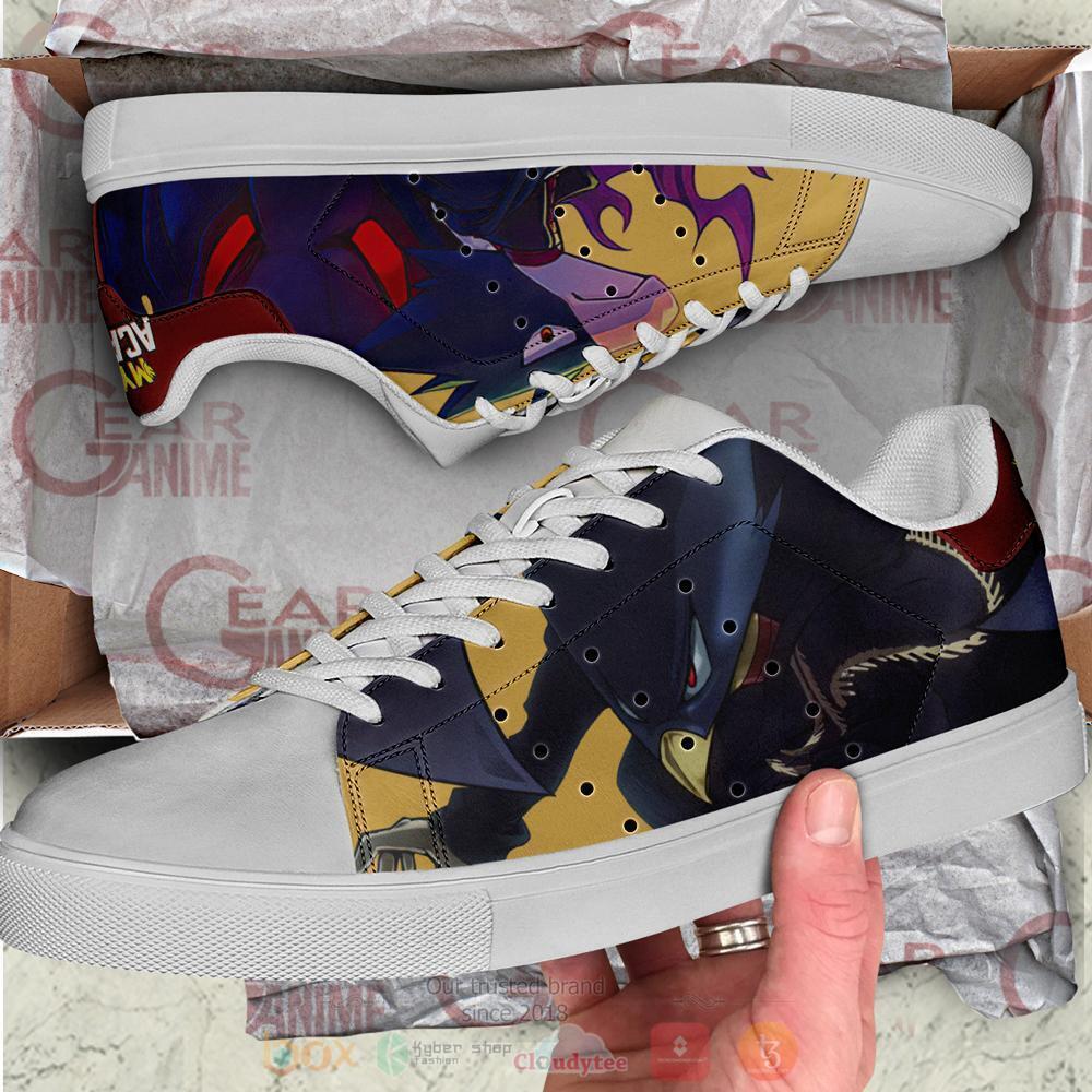 Anime My Hero Fumikage Tokoyami Skate Shoes 1
