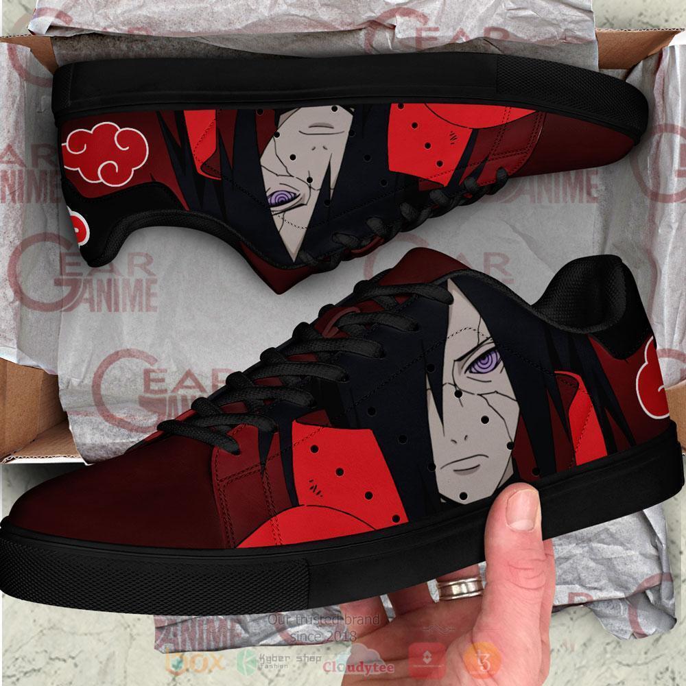 Anime Naruto Akatsuki Madara Skate Shoes 1