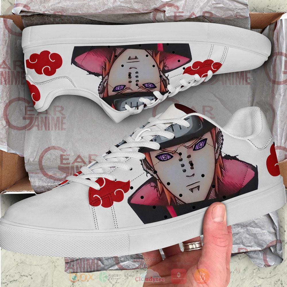 Anime Naruto Akatsuki Nagato Pain Skate Shoes 1