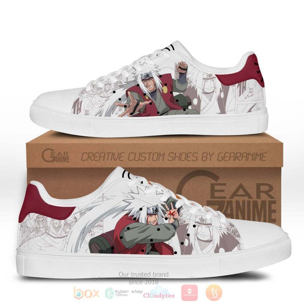 Anime Naruto Jiraiya Skate Shoes