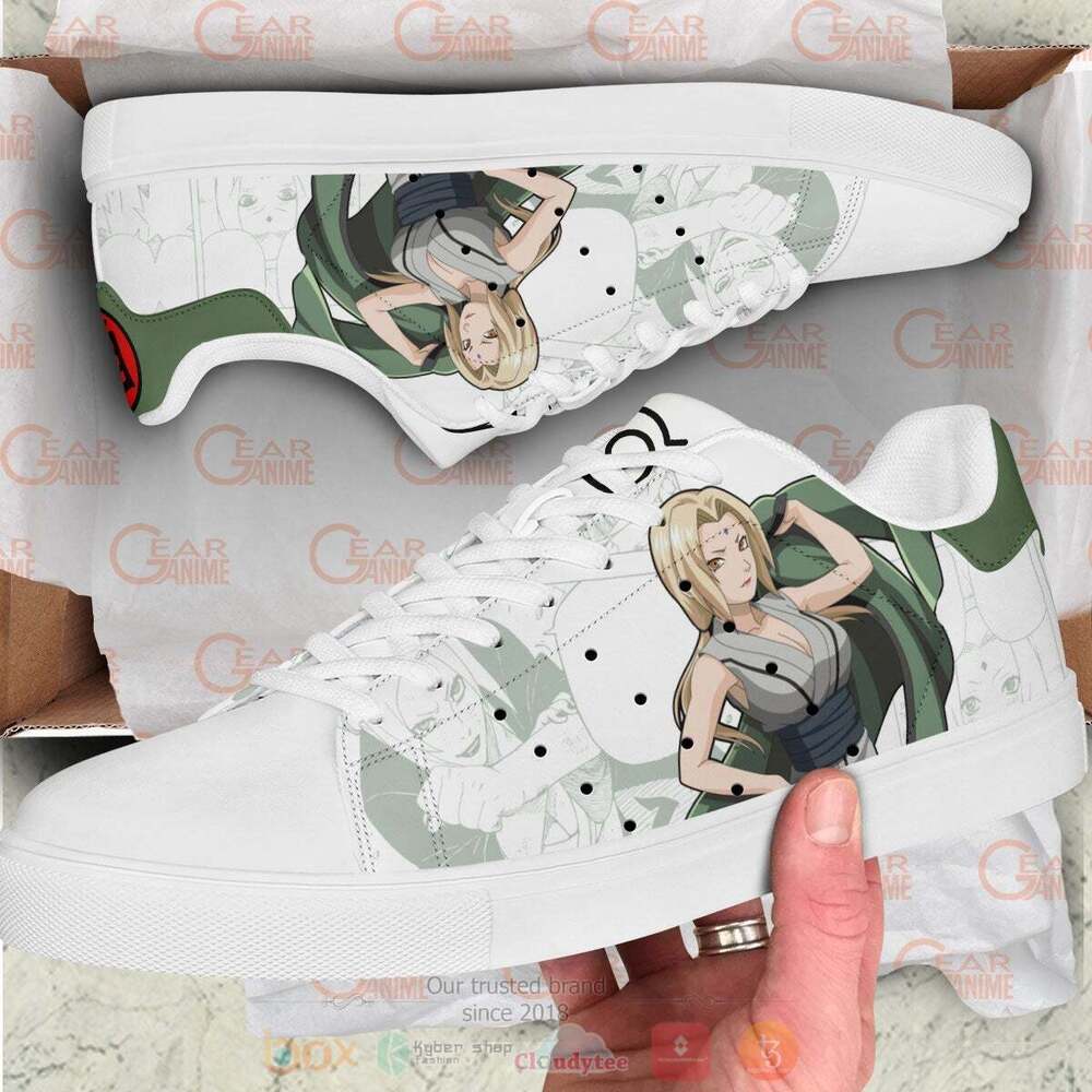 Anime Naruto Tsunade Skate Shoes 1