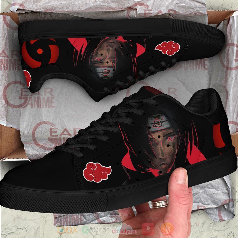 Anime Naturo Akatsuki Itachi Skate Shoes 1