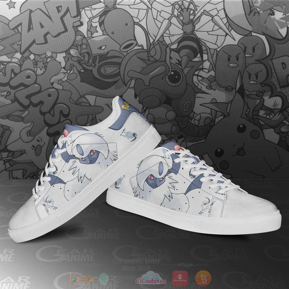 Anime Pokemon Absol Skate Shoes 1