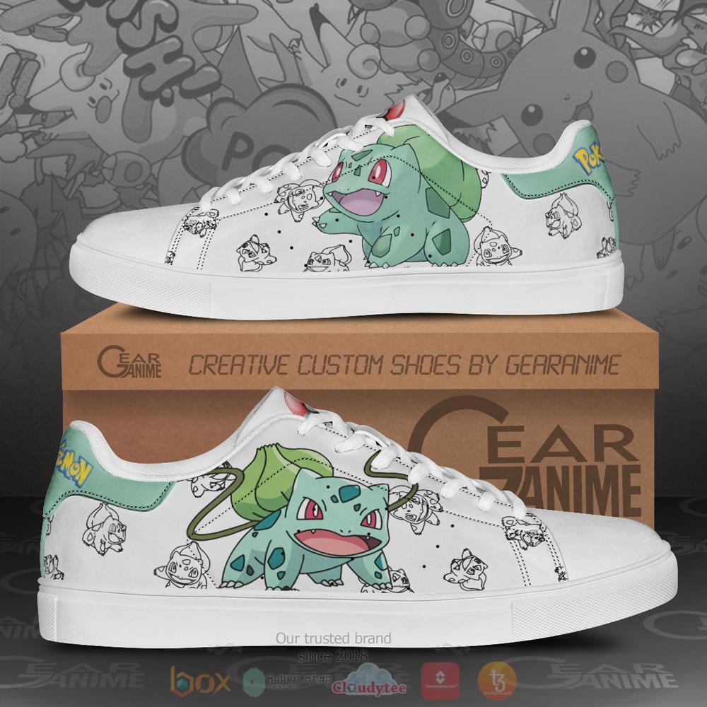 Anime Pokemon Bulbasaur Skate Shoes