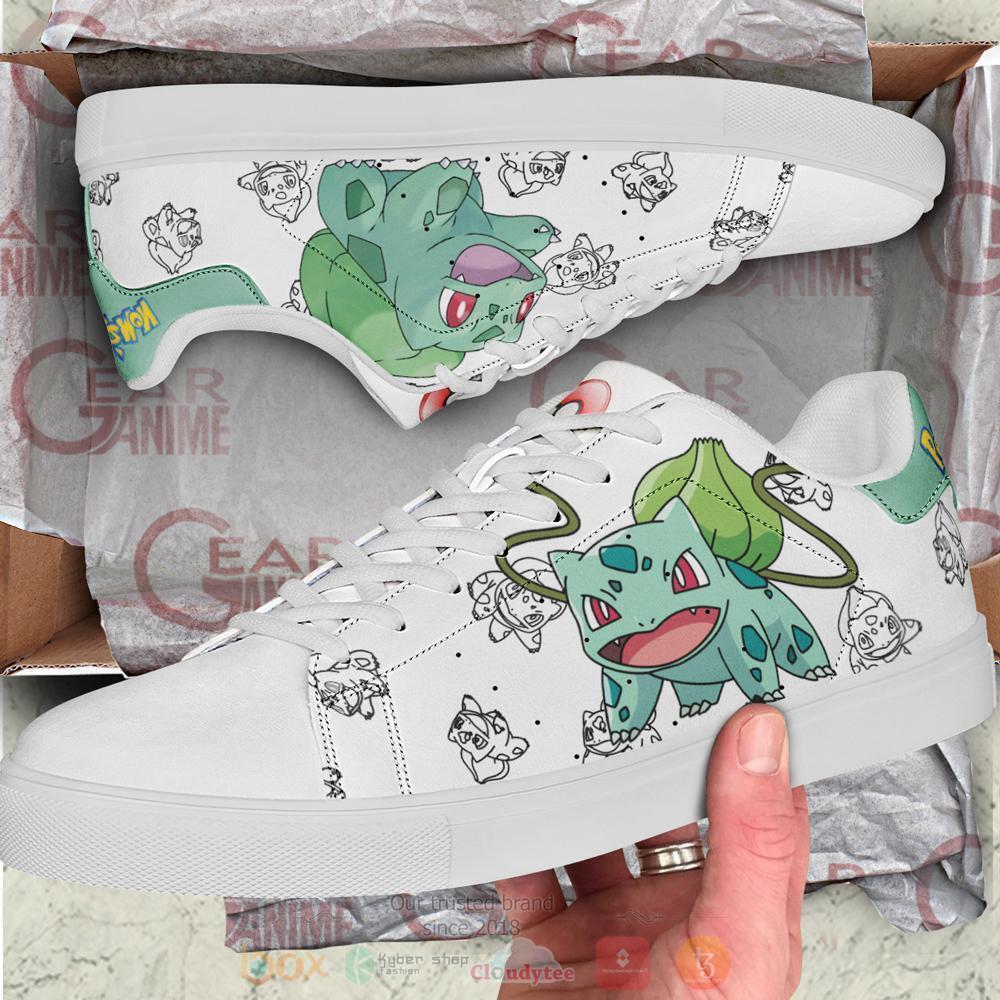 Anime Pokemon Bulbasaur Skate Shoes 1